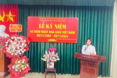 KỈ NIỆM NGÀY NHÀ GIÁO VIỆT NAM 20/11
